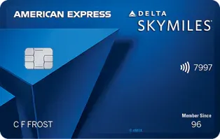 an american express blue delta skymiles card