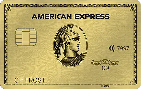 an american express gold card